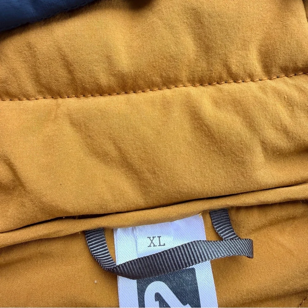 Flylow Quilted Parka Jacket Men Size XL High Fives Blue Outdoor Puffer - Picture 6 of 10